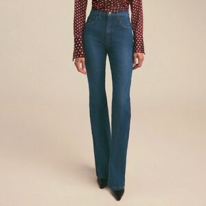 Favorite Daughter The Valentina Boot High Rise Mini Boot Woodside Jeans Long